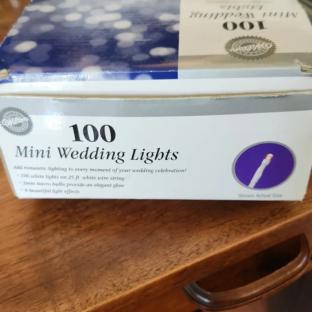 Wilton White Mini Wedding Lights
